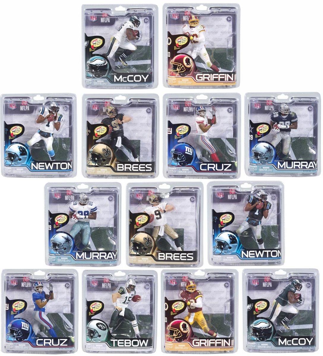 McFarlane NFL Series 31 Assorted Sealed Case of 8 Figures