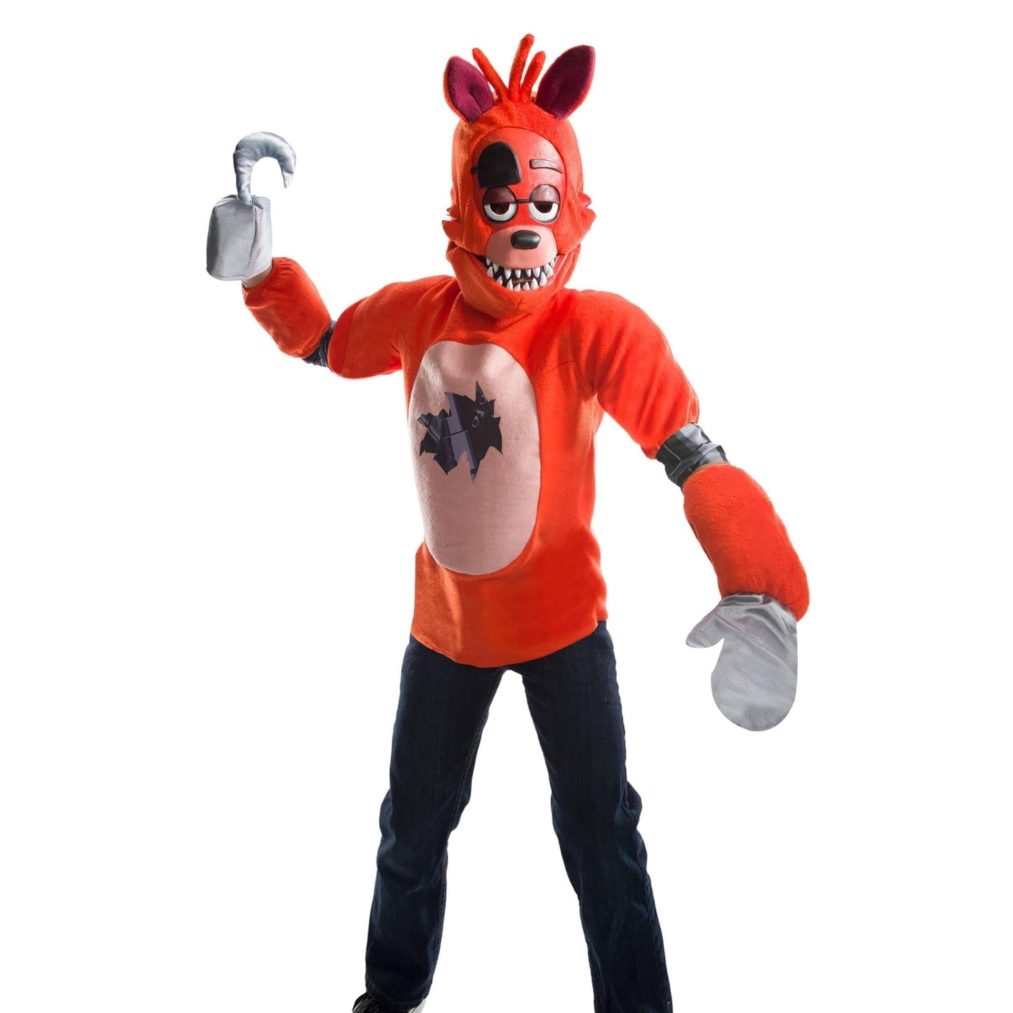 Five Nights At Freddy's Foxy Costume Top Child Medium
