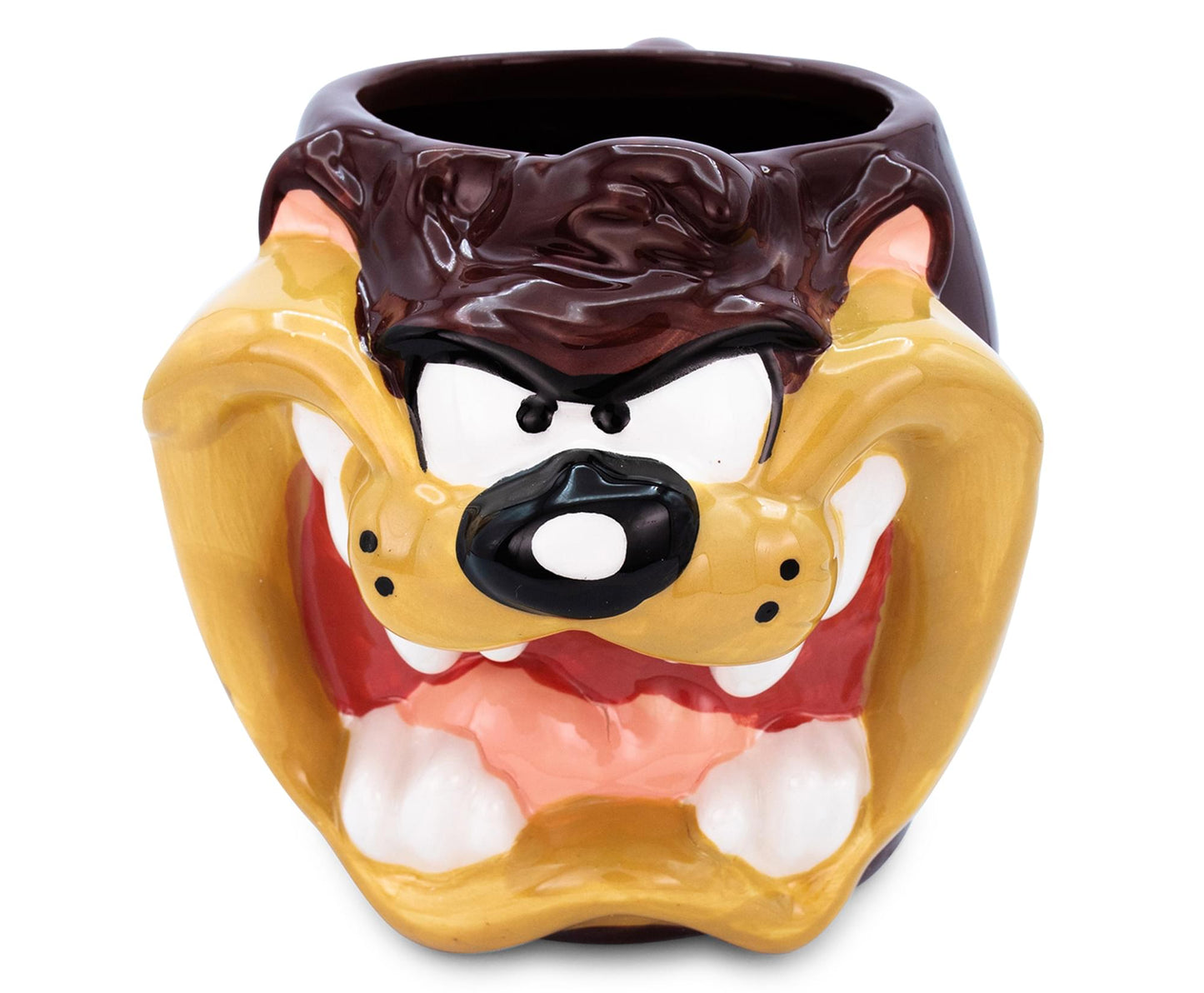 Looney Tunes Taz Sculpted Ceramic Mug | Holds 24 Ounces