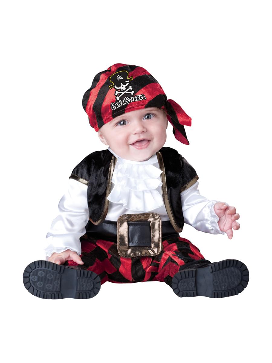 Captain Stinker Pirate Deluxe Infant Toddler Costume 0-6 Months