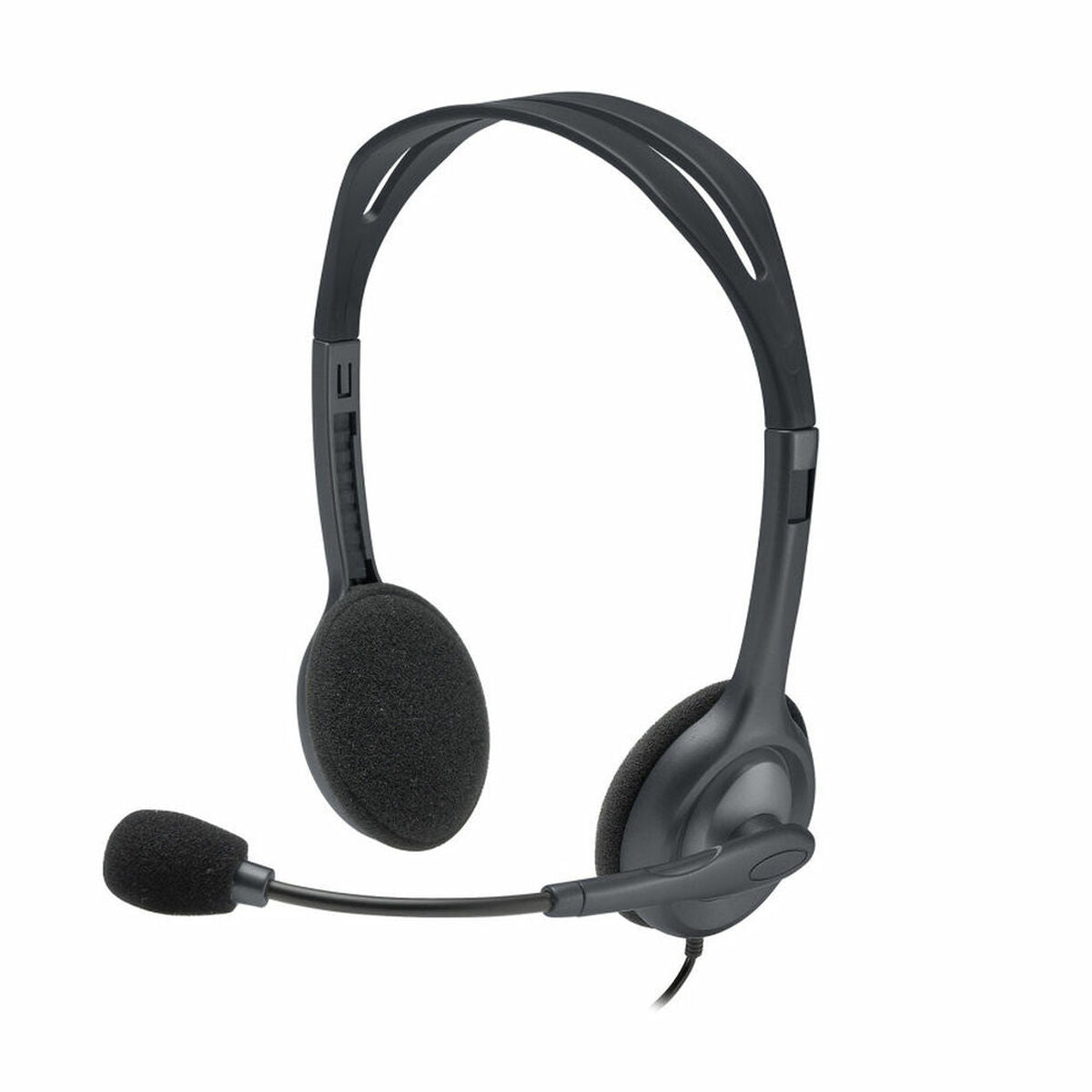 Headphones with Headband Logitech 981-000593 Black