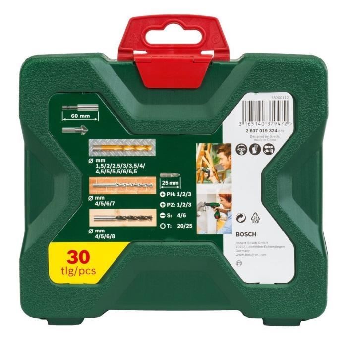 BOSCH Accessories - box x -line (30 pcs)