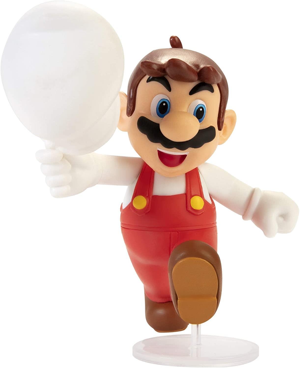 Super Mario World of Nintendo 2.5 Inch Figure | Tipping Hat Fire Mario