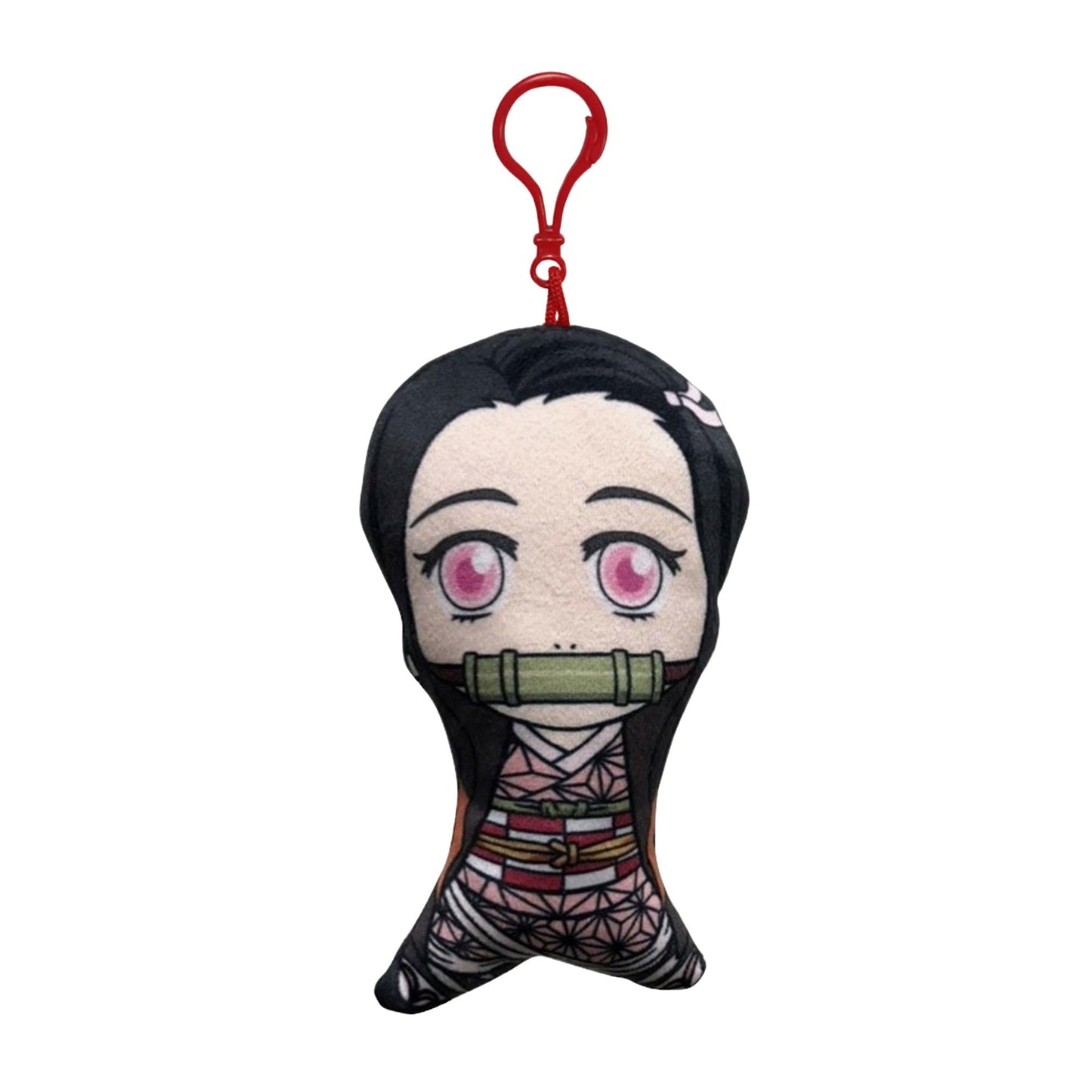 Demon Slayer 5 Inch Plush Bag Clip Hanger | Nezuko
