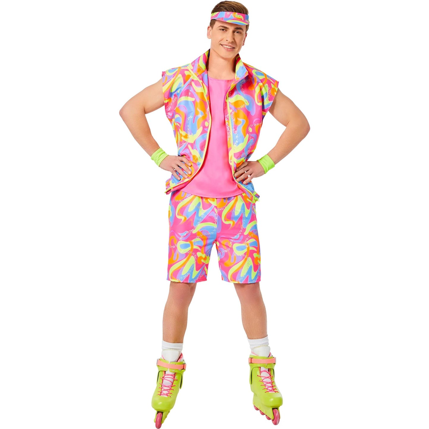 Barbie Movie Roller Blade Ken Adult Costume | Medium