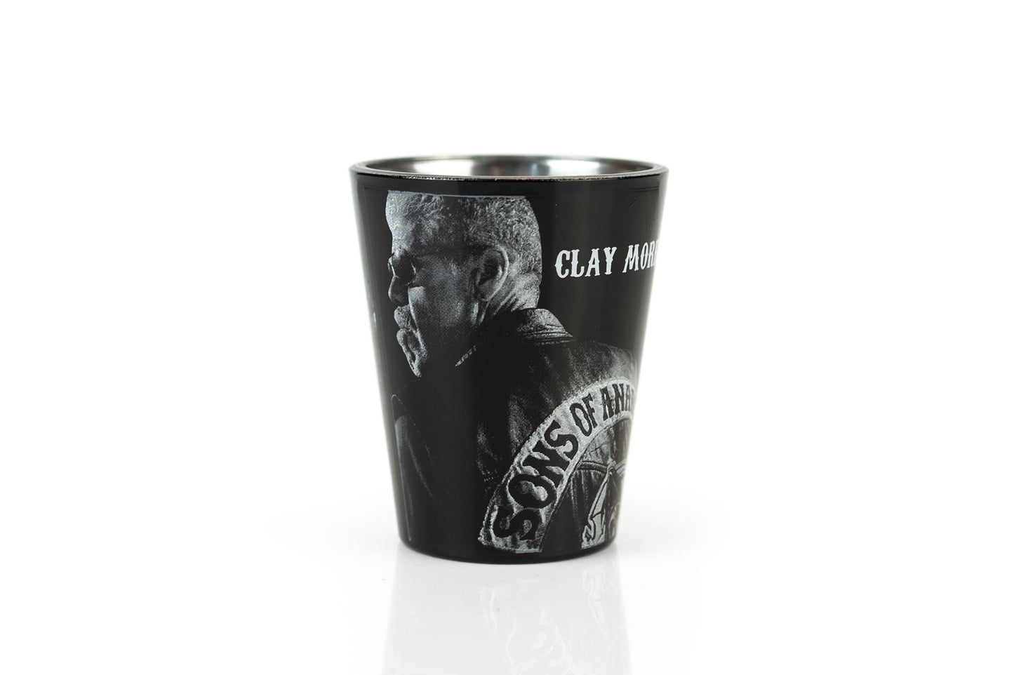 Sons of Anarchy Clay Morrow Collectible Tribute Shot Glass | Holds 1.5 Ounces