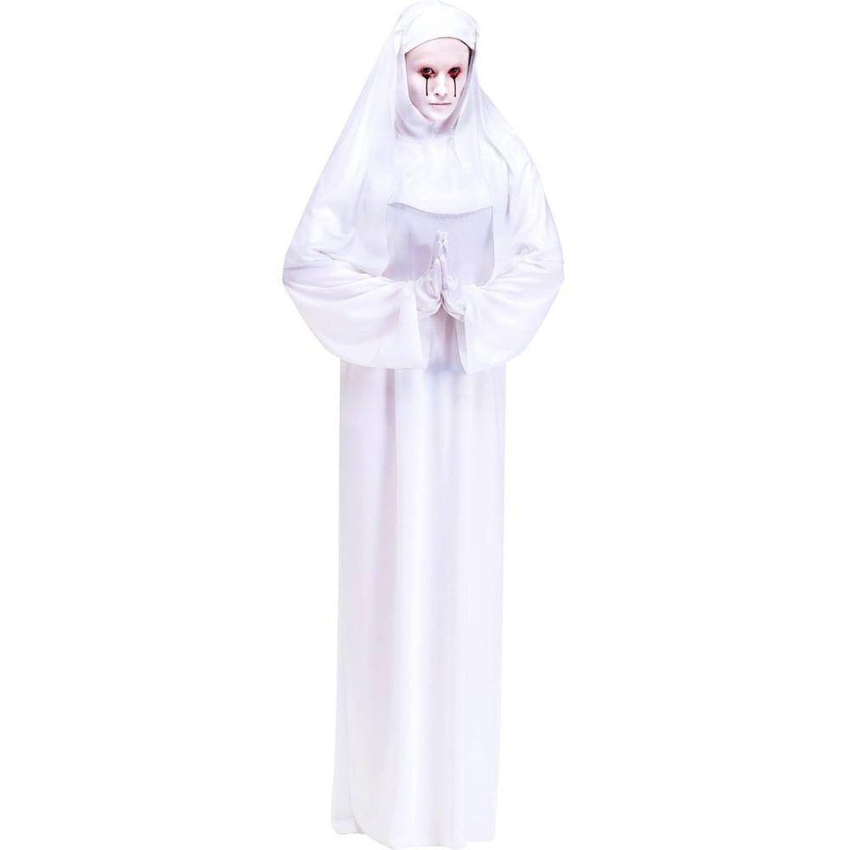 Mother Superior Scary Nun White Adult Costume Standard