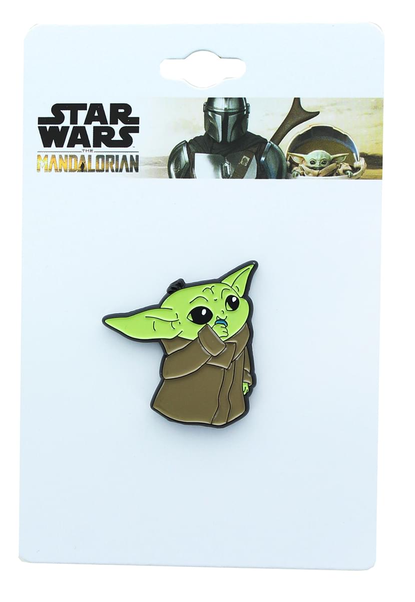 Star Wars The Mandalorian The Child With Cookie Enamel Pin