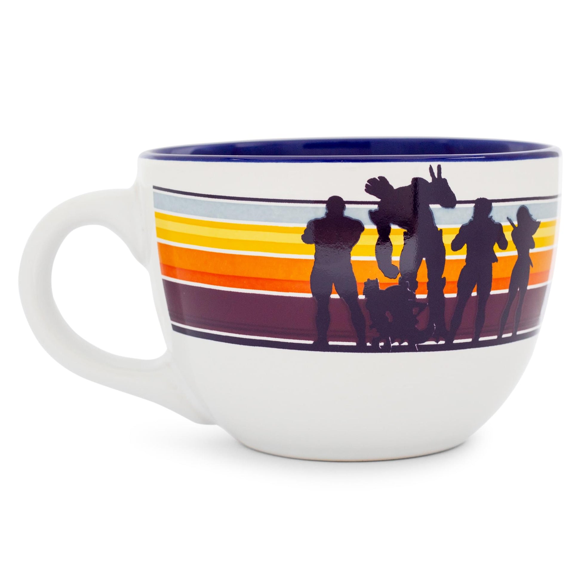 Marvel Studios Guardians of the Galaxy Silhouette 24-Ounce Ceramic Soup Mug