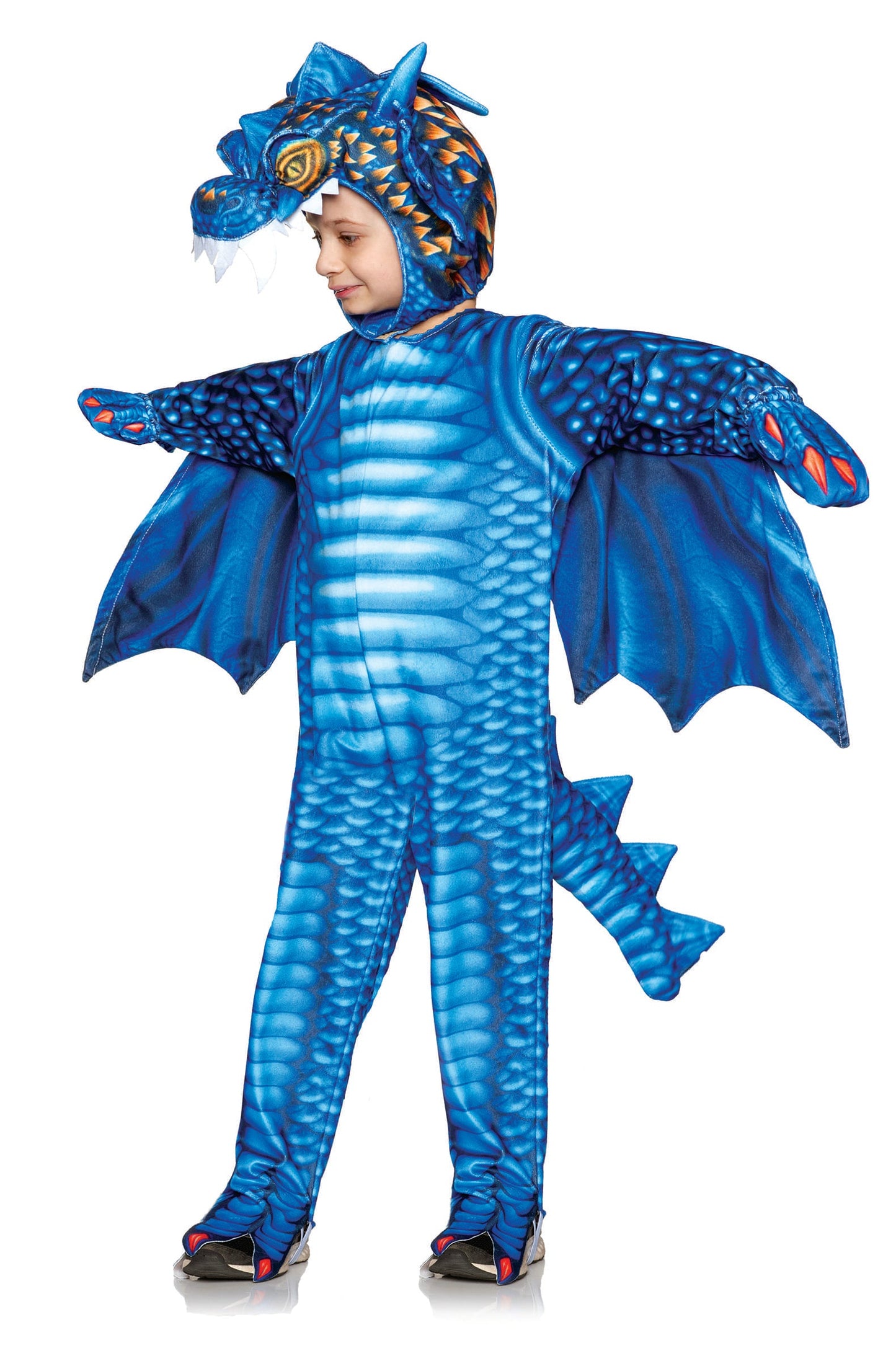 Blue Dragon Toddler Costume | Large