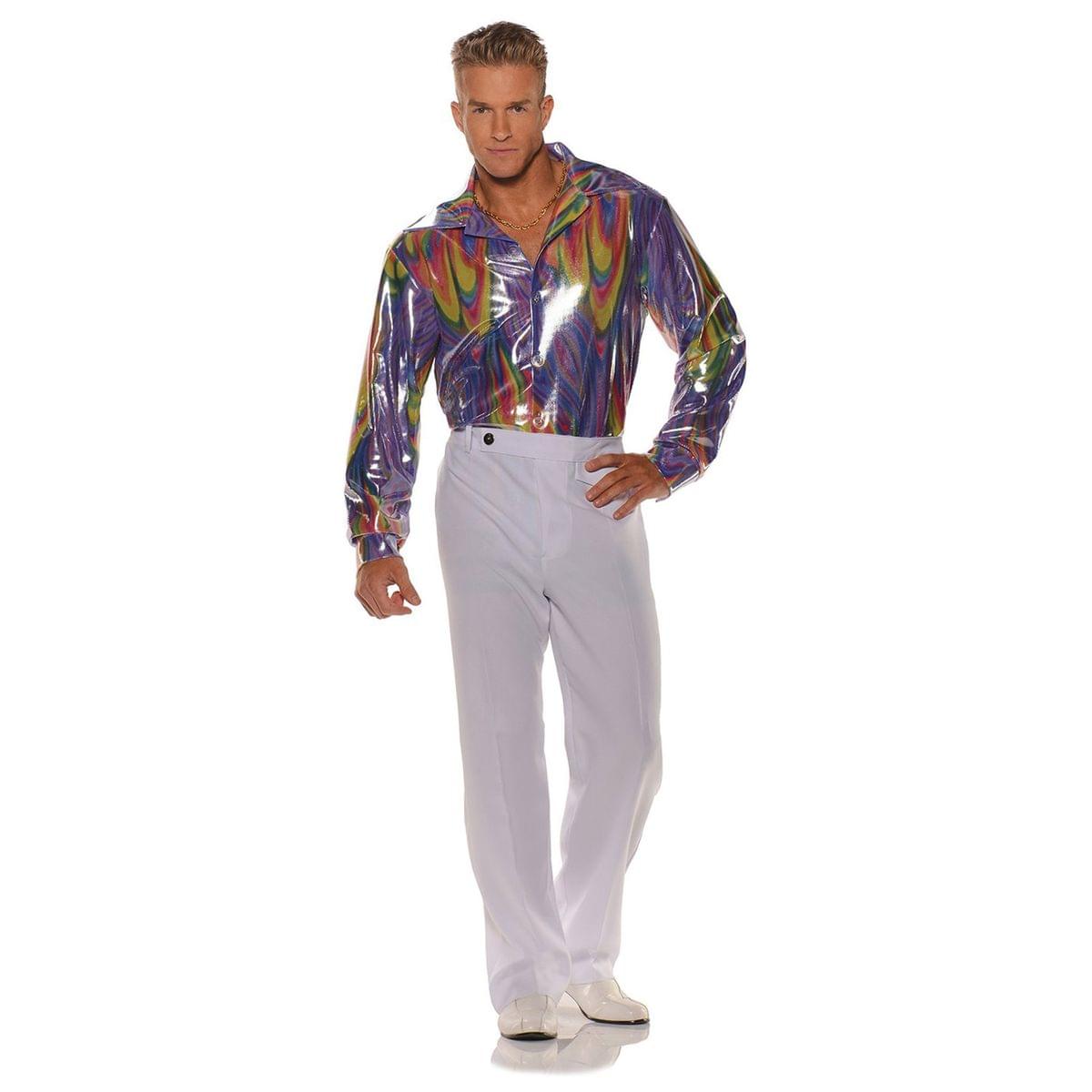 Disco Dude Boogie Costume Shirt X-Large
