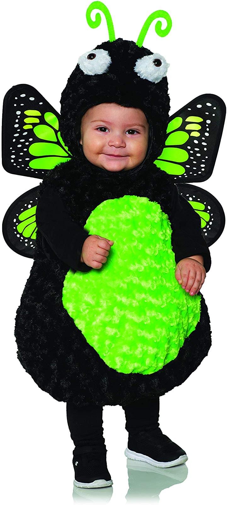 Green Butterfly Belly Babies Toddler Costume | Medium