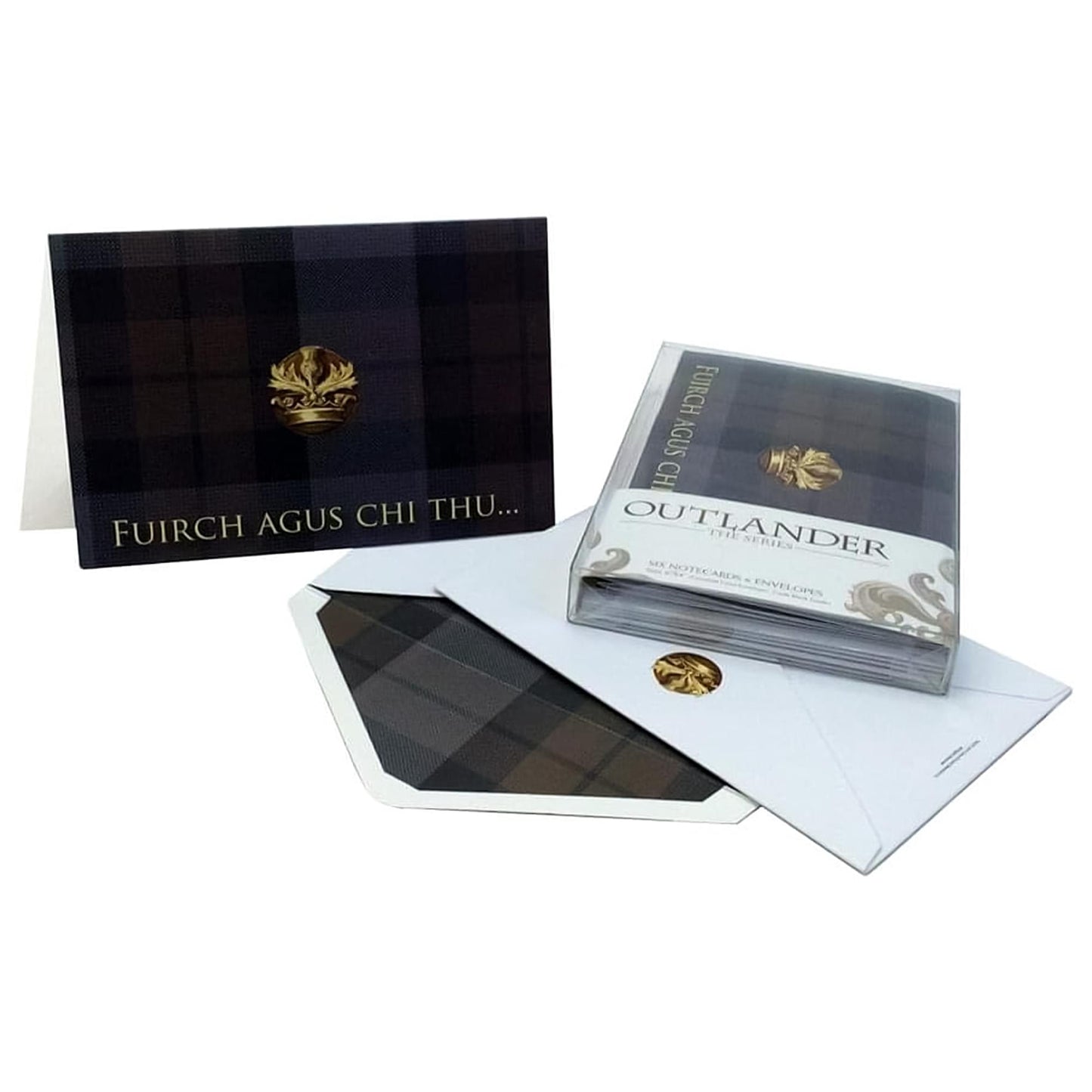 Outlander Tartan 4"x6" Notecards, Set of 6