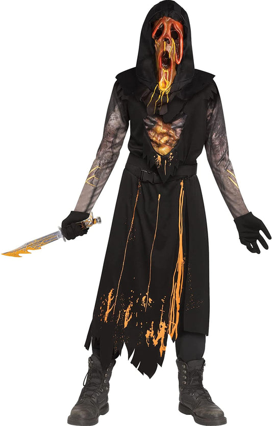 Dead by Daylight Scorched Ghost Face Child Costume | Large 12/14