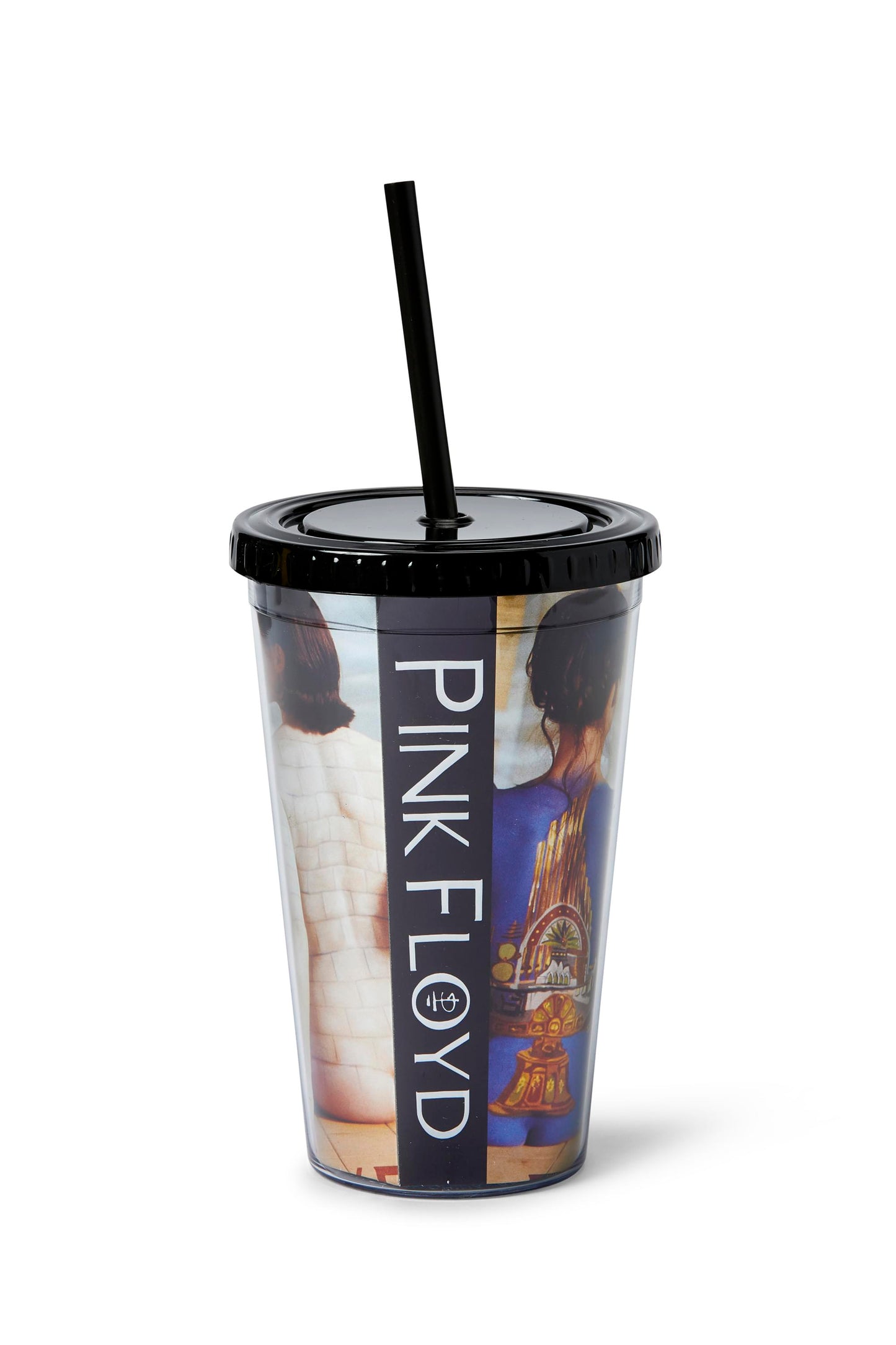 Pink Floyd Back Catalogue Carnival Cup - 16oz BPA-Free Tumbler with Straw & Lid