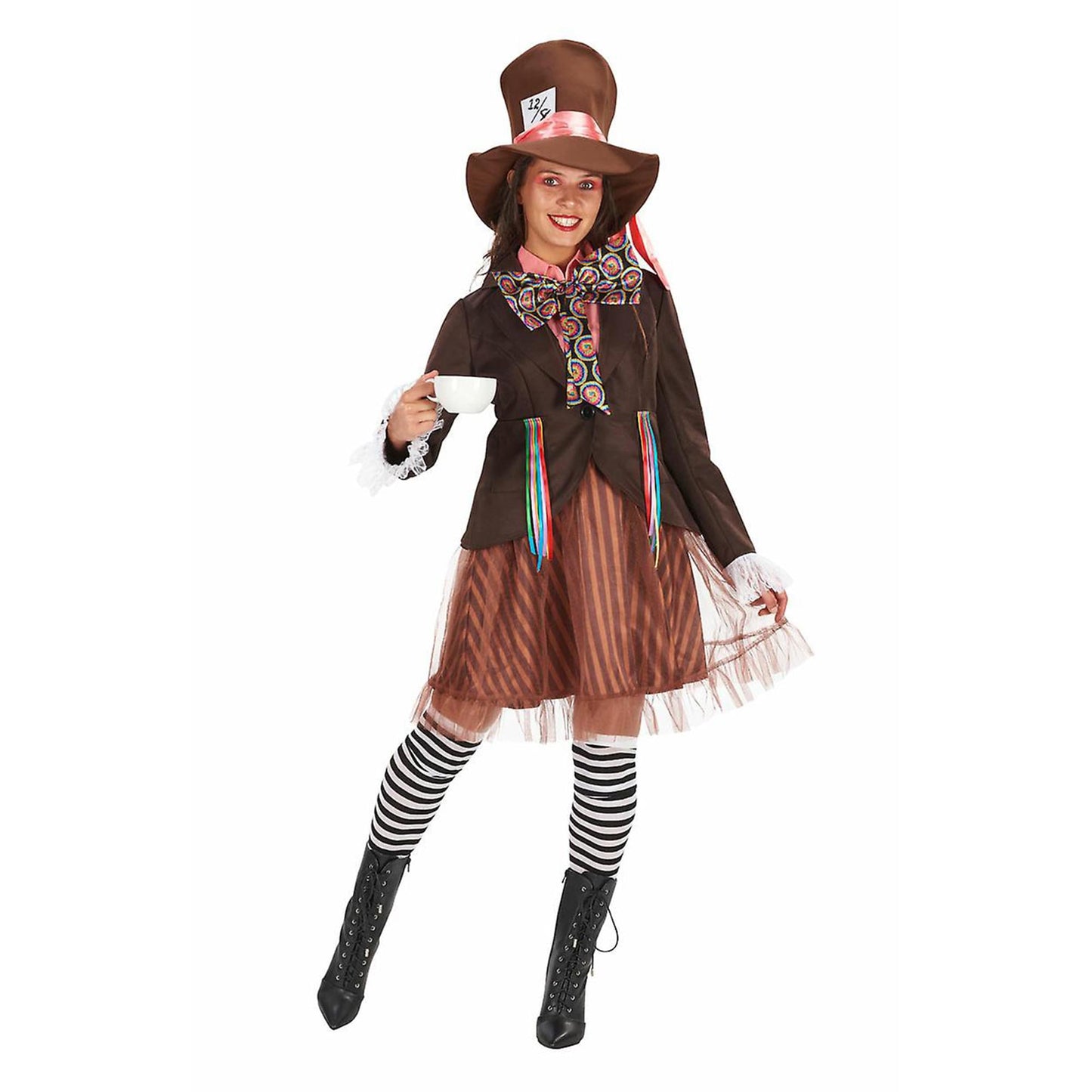 Alice in Wonderland Lady Hatter Adult Costume | Extra Large