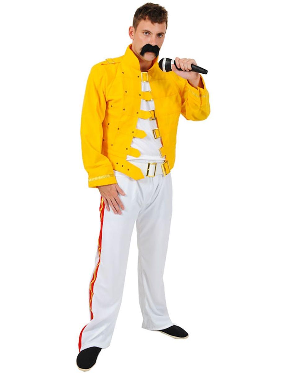 Yellow Rock Star Adult Costume, Standard