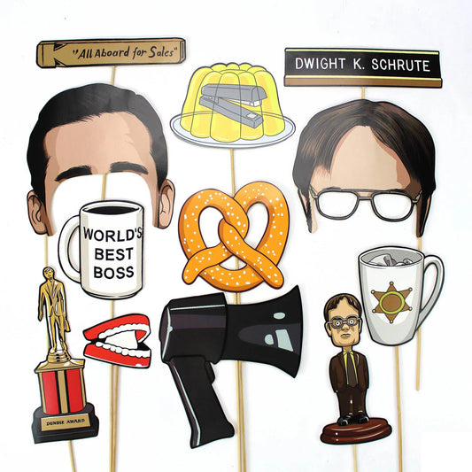 The Office Photo Props | Set of 12