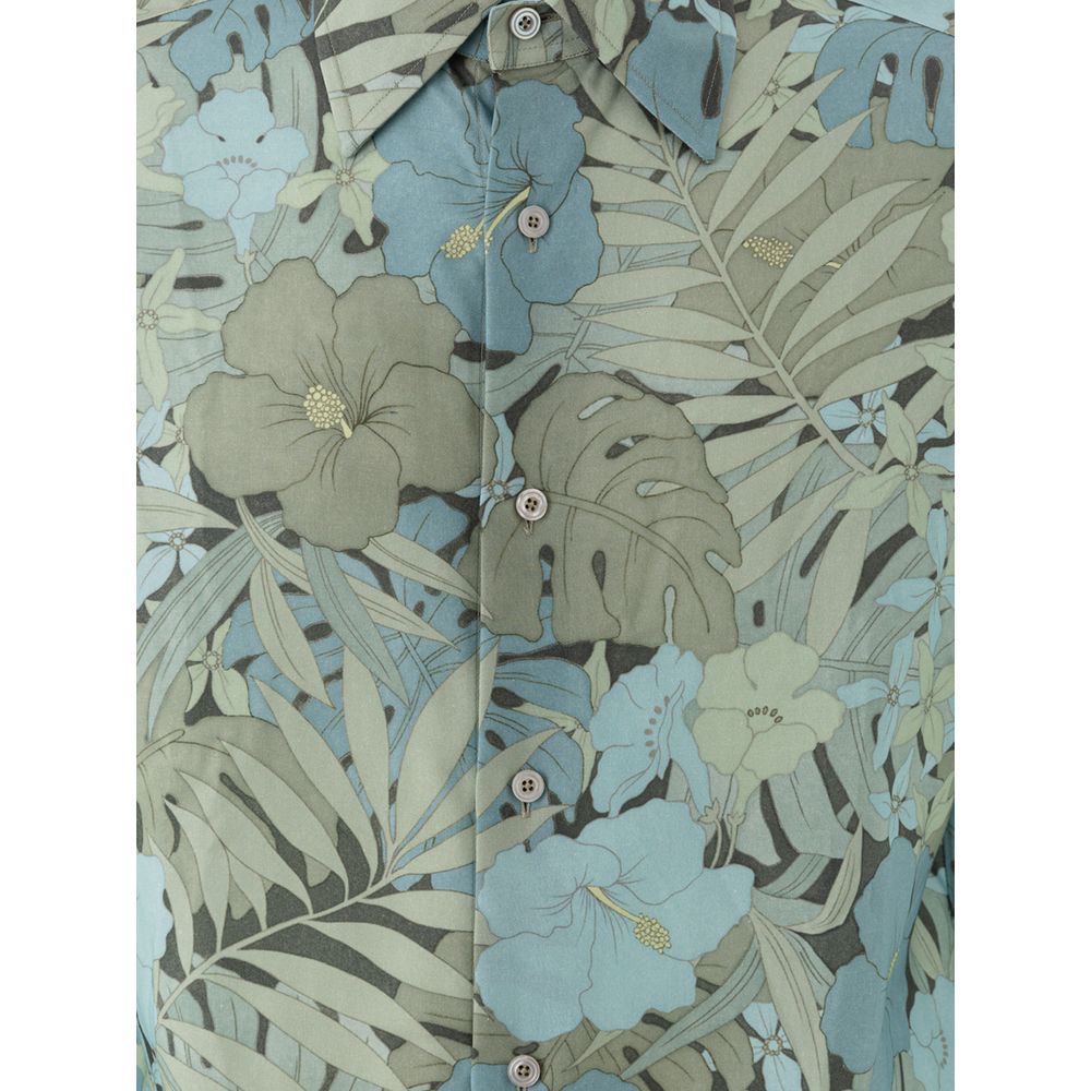 Blue Lyocell Shirt