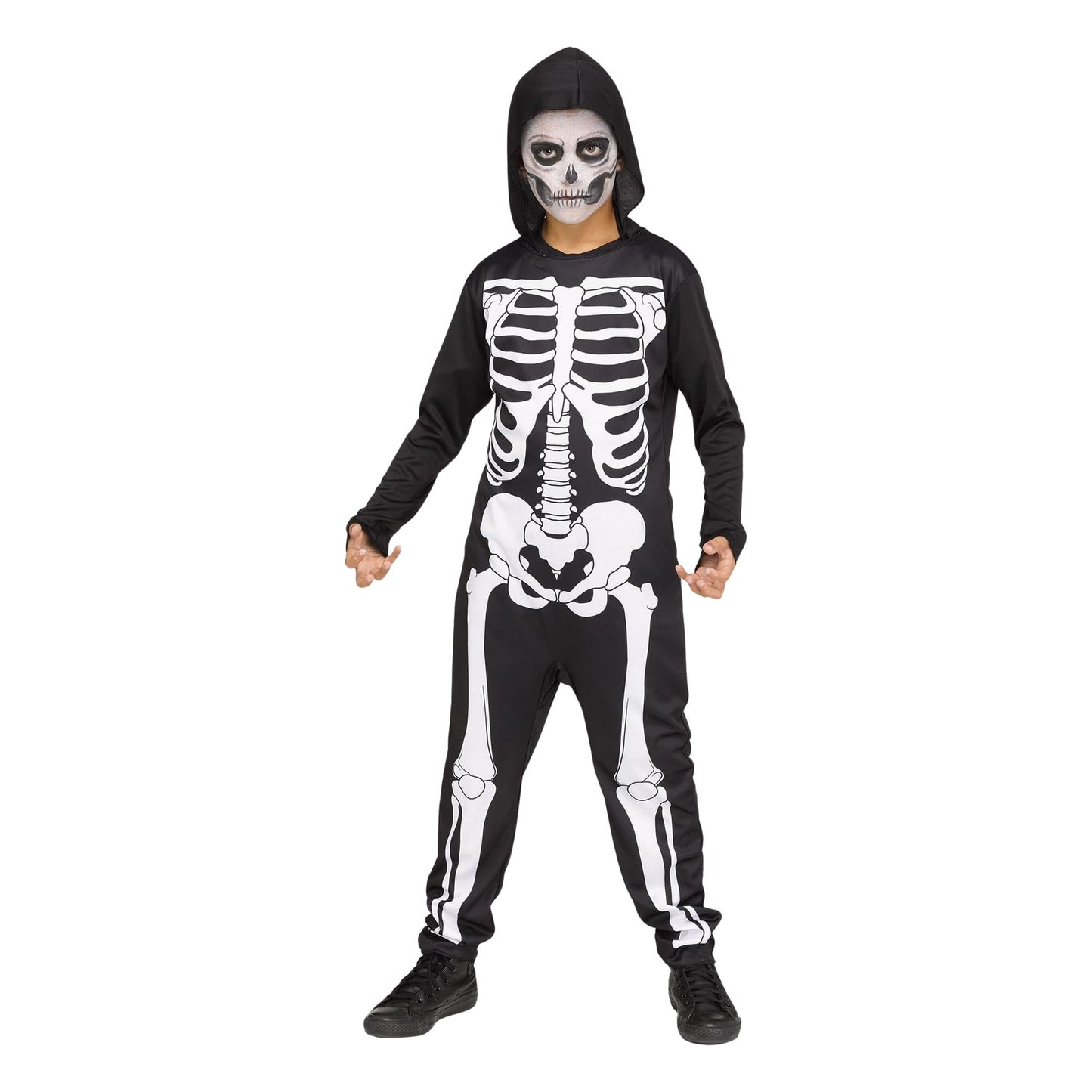 Skele Jumpsuit Child Costume | Small