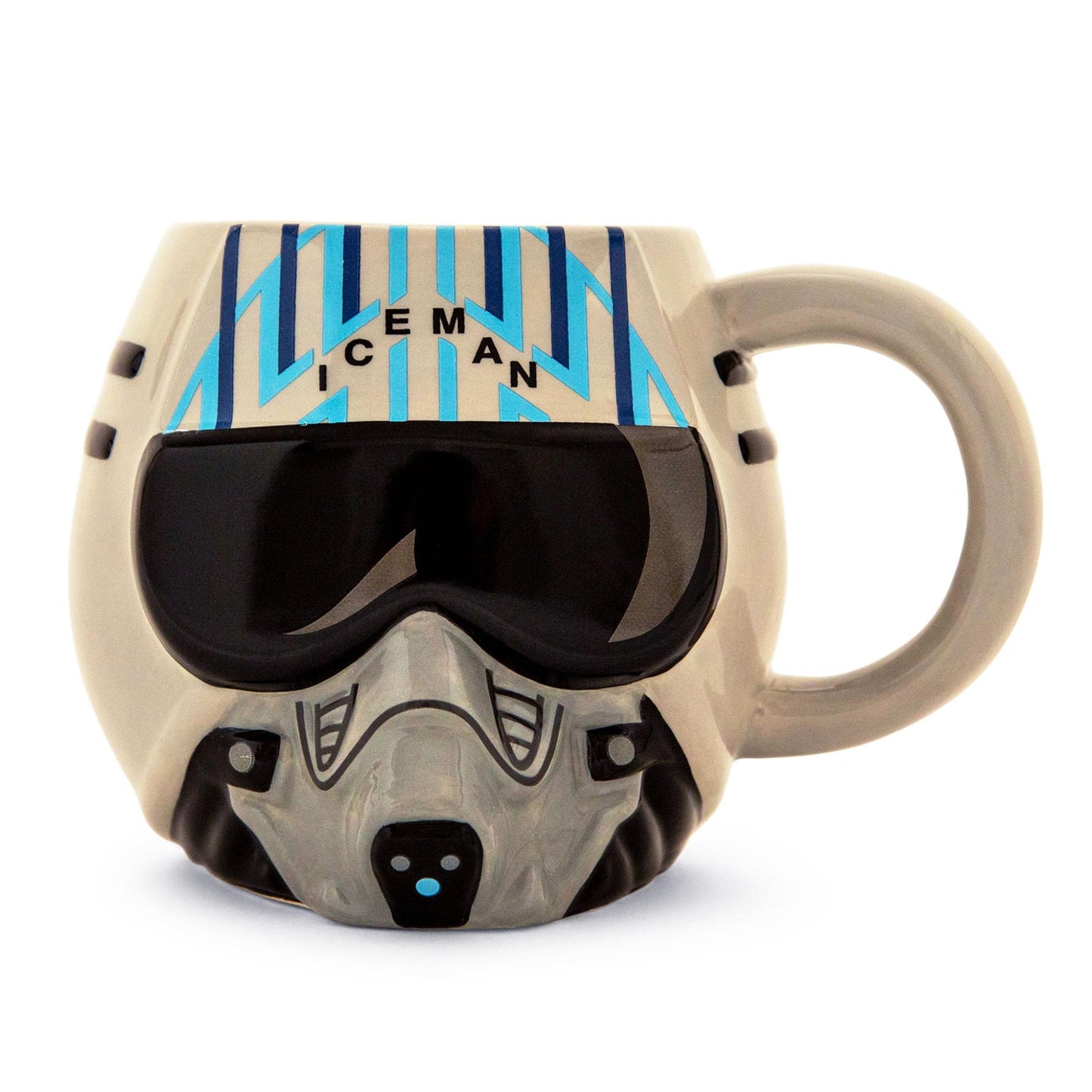 Top Gun: Maverick Iceman Helmet Sculpted Ceramic Mug | Holds 20 Ounces