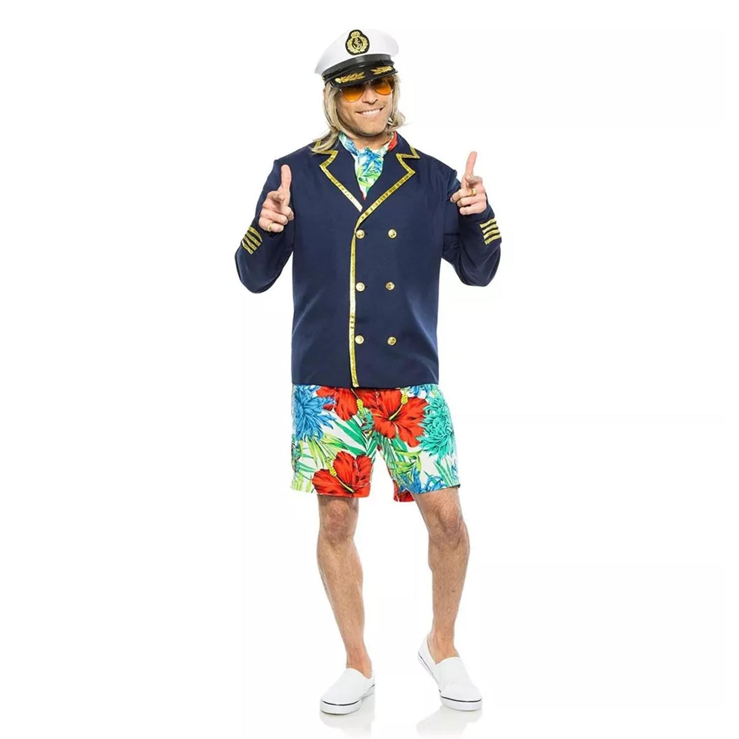 Captain Yachty Adult Costume | XX-Large