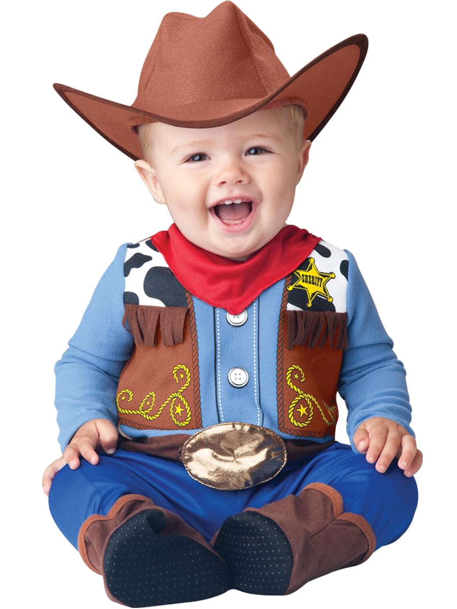 Wee Wrangler Cowboy Costume Child Infant 0-6 Months