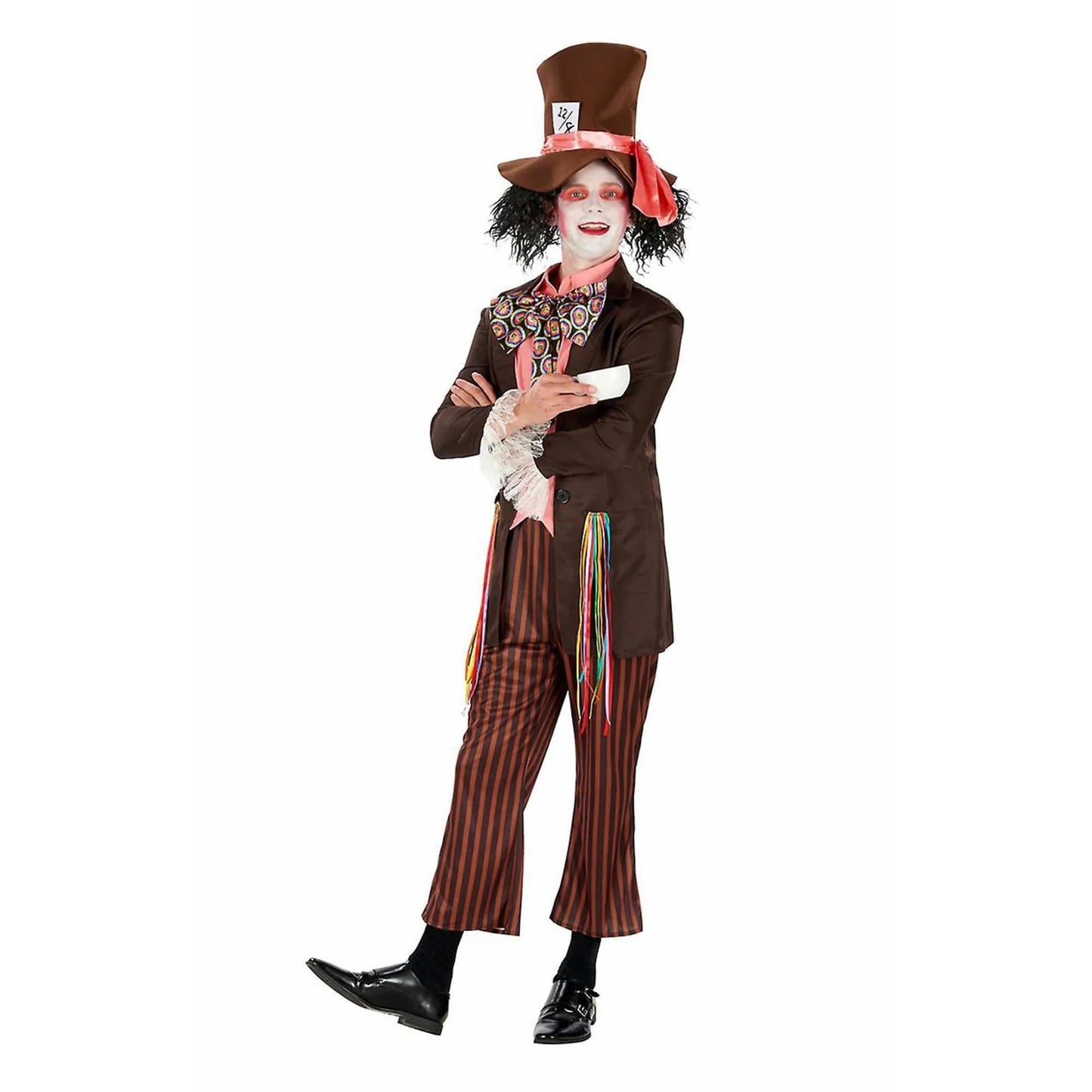 Alice in Wonderland Mens Mad Hatter Adult Costume | Small