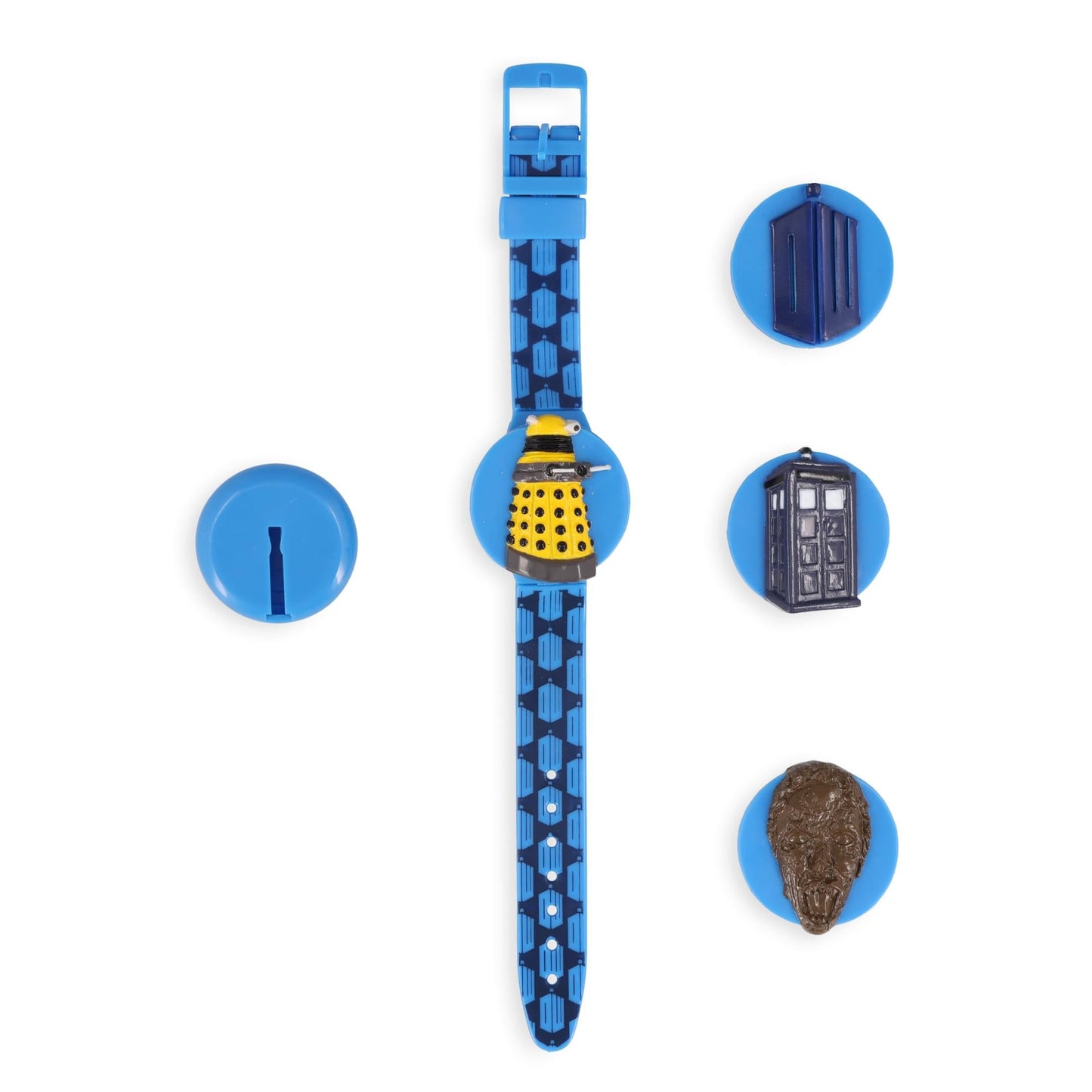 Doctor Who Interchangeable Head LCD Watch
