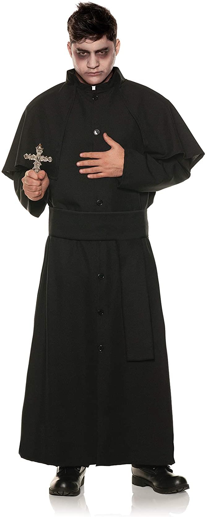 Men's Last Rights Black Costume Robe | One Size
