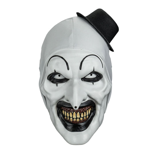 Terrifier 2 Art the Clown Deluxe Adult Injection Costume Mask