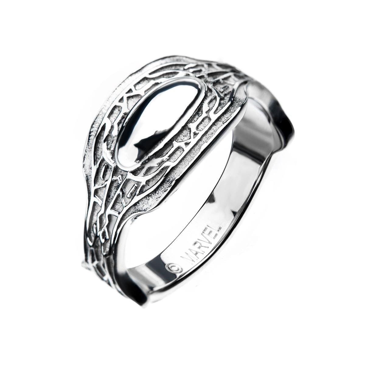 Marvel Black Panther Stainless Steel Ring, Size 10