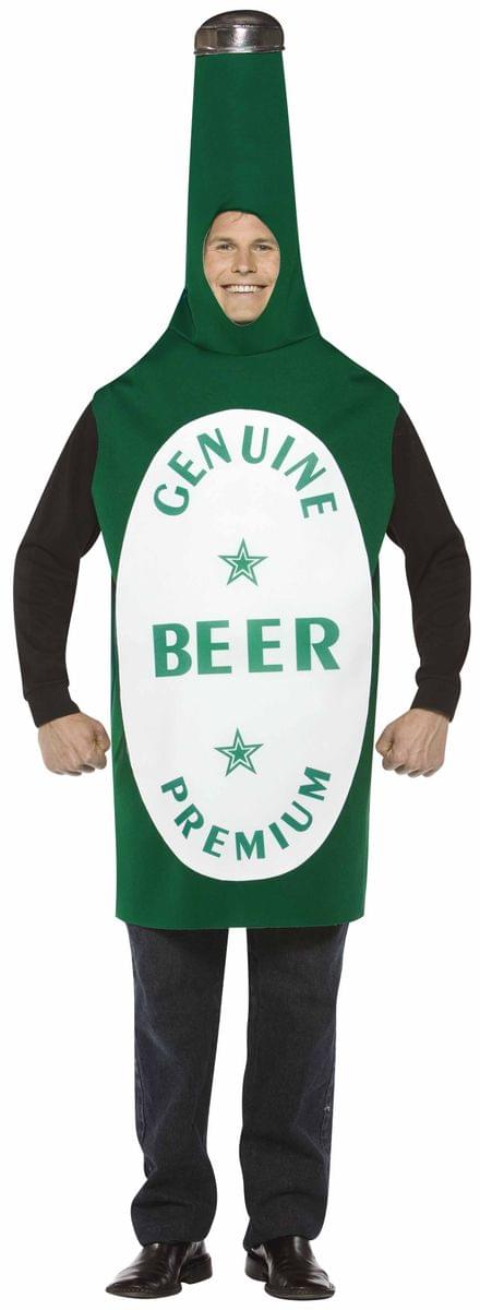 Lightweight Beer Bottle Costume Adult Standard