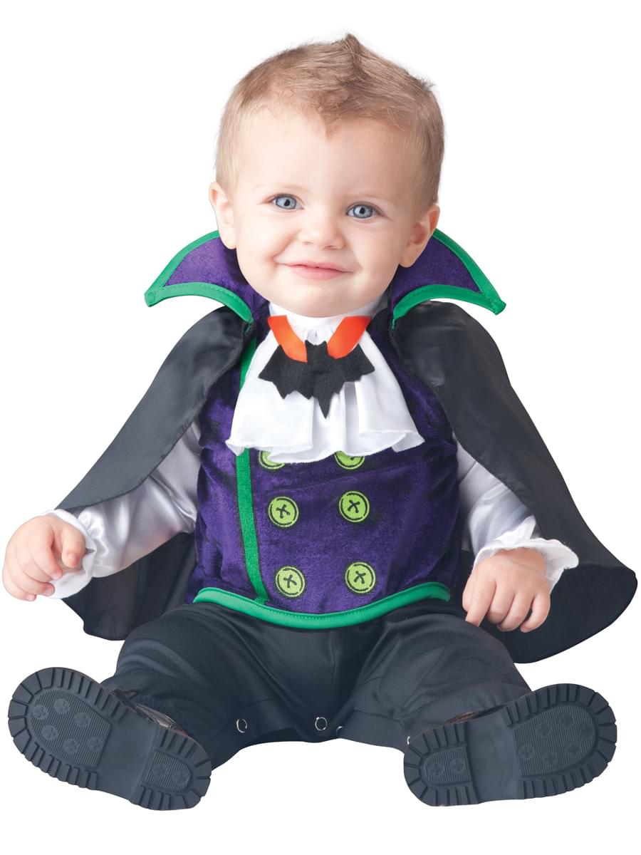 Count Cutie Vampire Costume Child Infant 0-6 Months