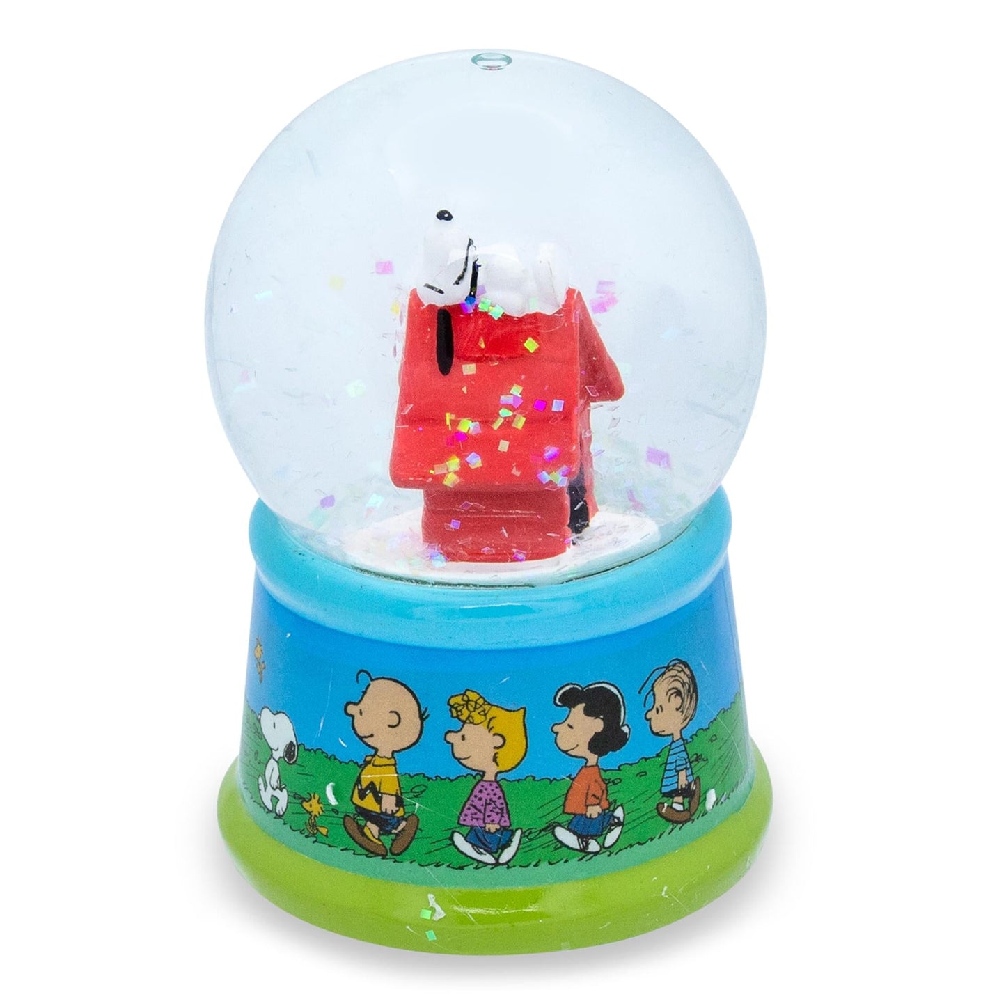 Peanuts Snoopy Doghouse Light-Up Snow Globe | 3 Inches Tall