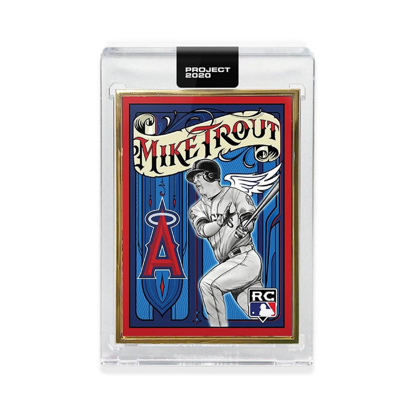 Topps PROJECT 2020 Card 400 - 2011 Mike Trout by Mister Cartoon
