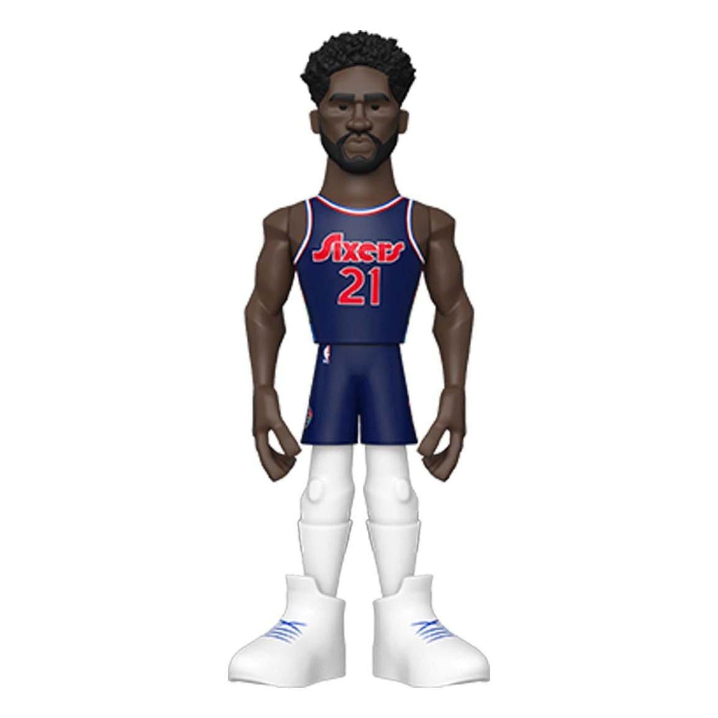Philadelphia 76ers NBA Funko Gold 5 Inch Vinyl Figure | Joel Embiid CHASE