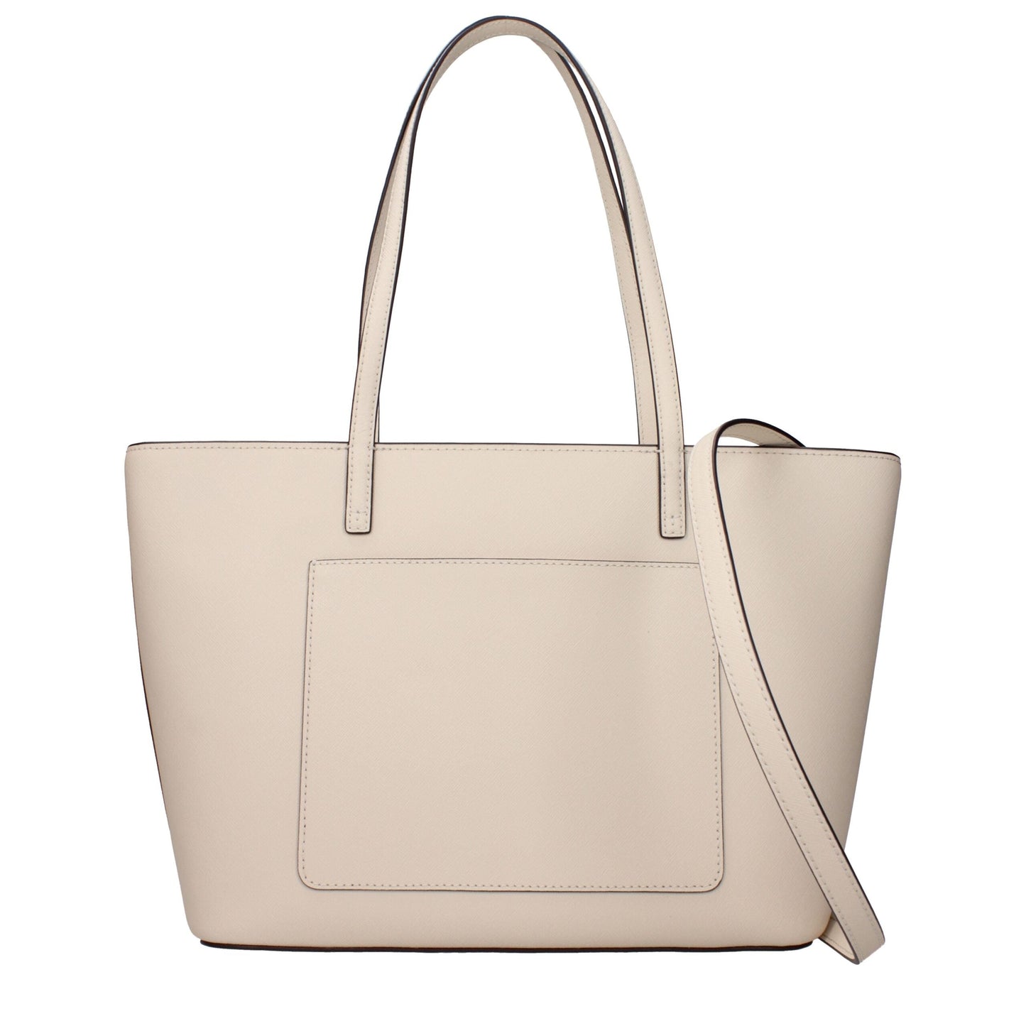 Beige Leather Shoulder Bags