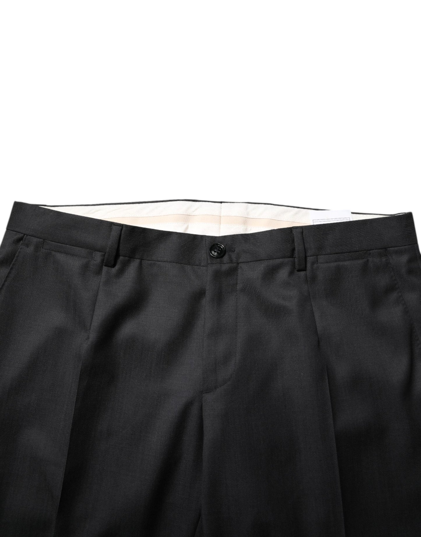 Dark Gray Wool Single Breasted 2 Piece Suit