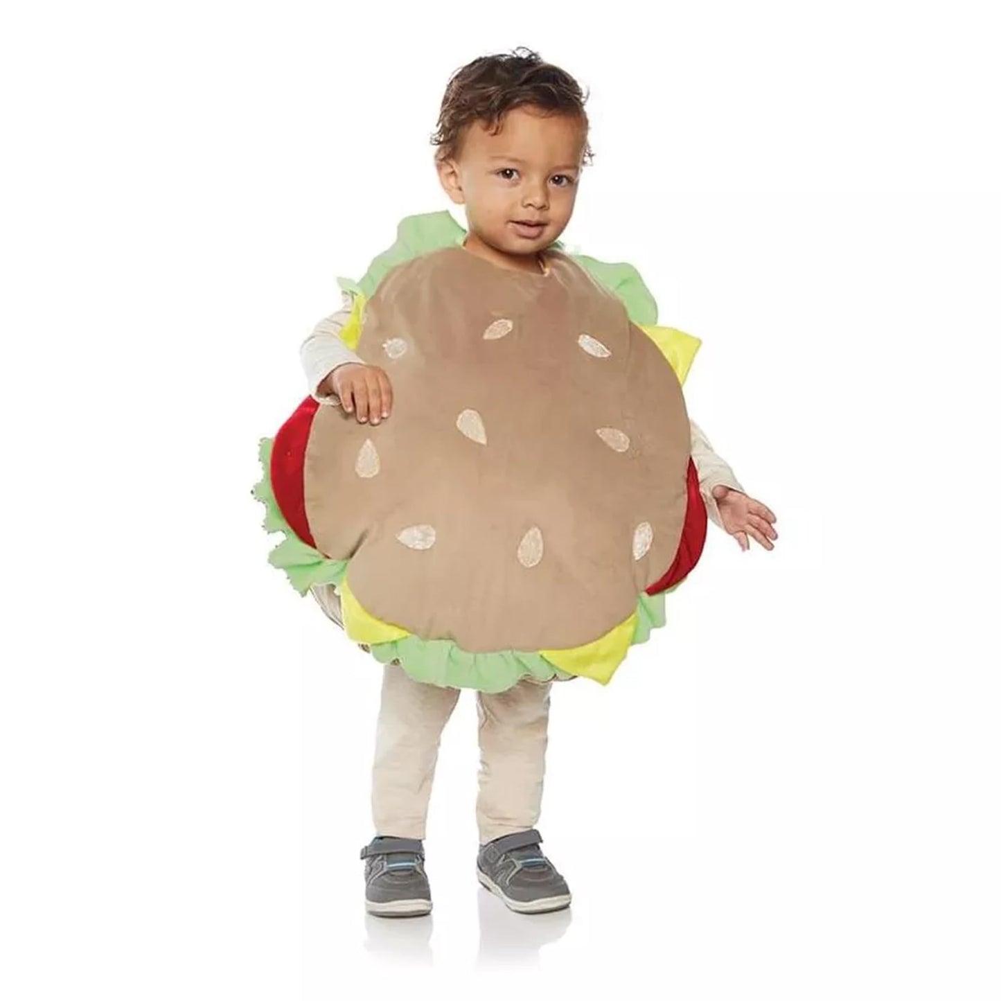Hamburger Toddler Costume Large