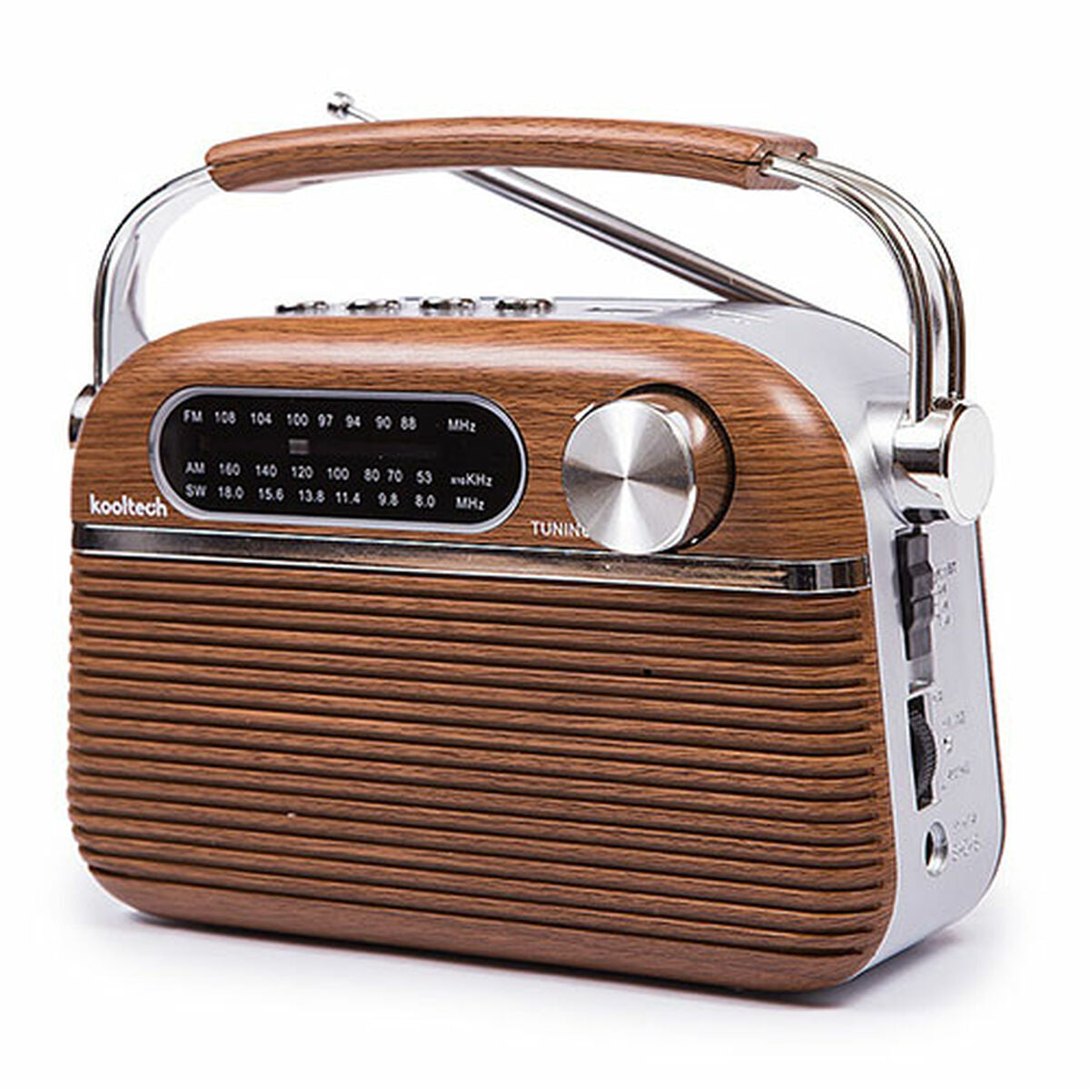 Portable Bluetooth Radio Kooltech Vintage