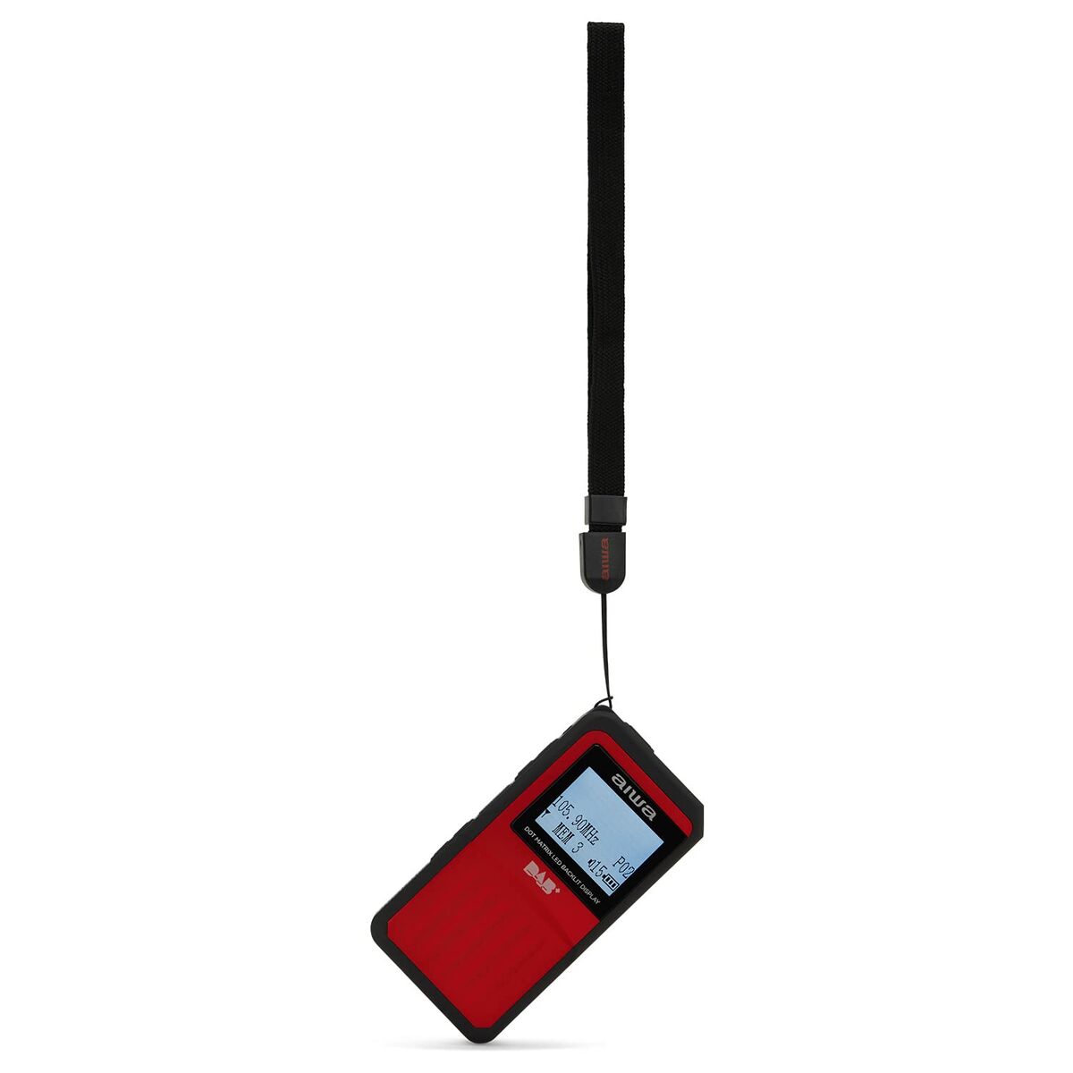 Transistor Radio Aiwa RD20DABRD ROJA Red FM DAB+