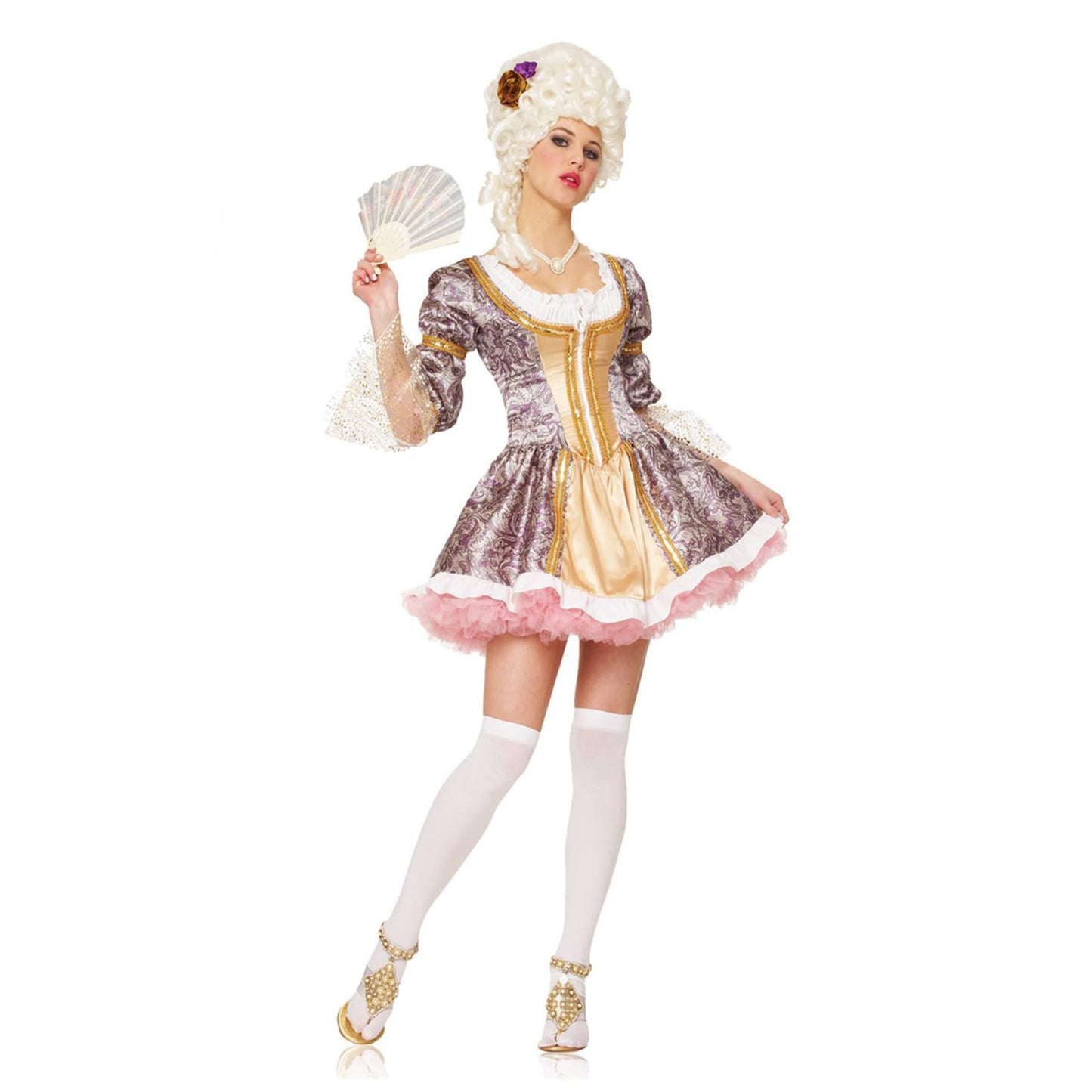 French Queen Adult Costume | Large
