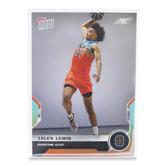 Overtime Elite 2021 TOPPS NOW Debut Card D-1 | Jalen Lewis