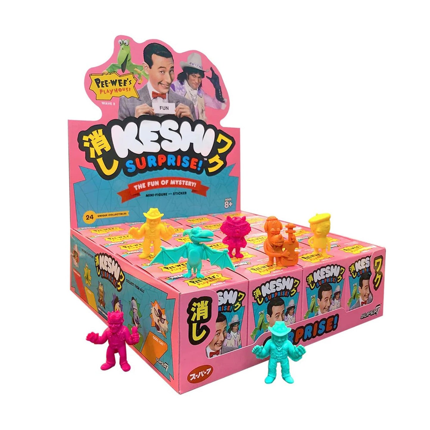 Pee-Wee's Playhouse Wave 2 Keshi Surprise Mystery Figure | One Random