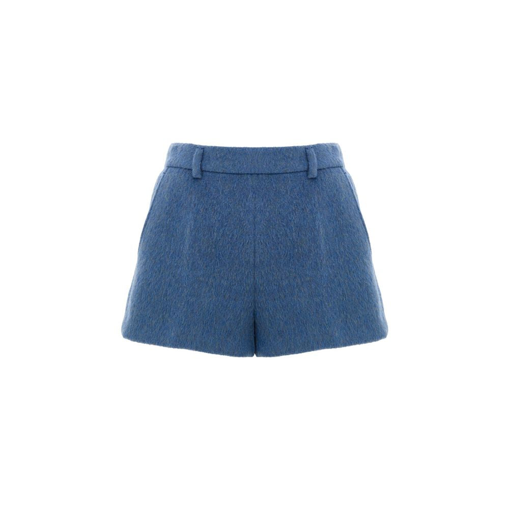 Blue Wool Short