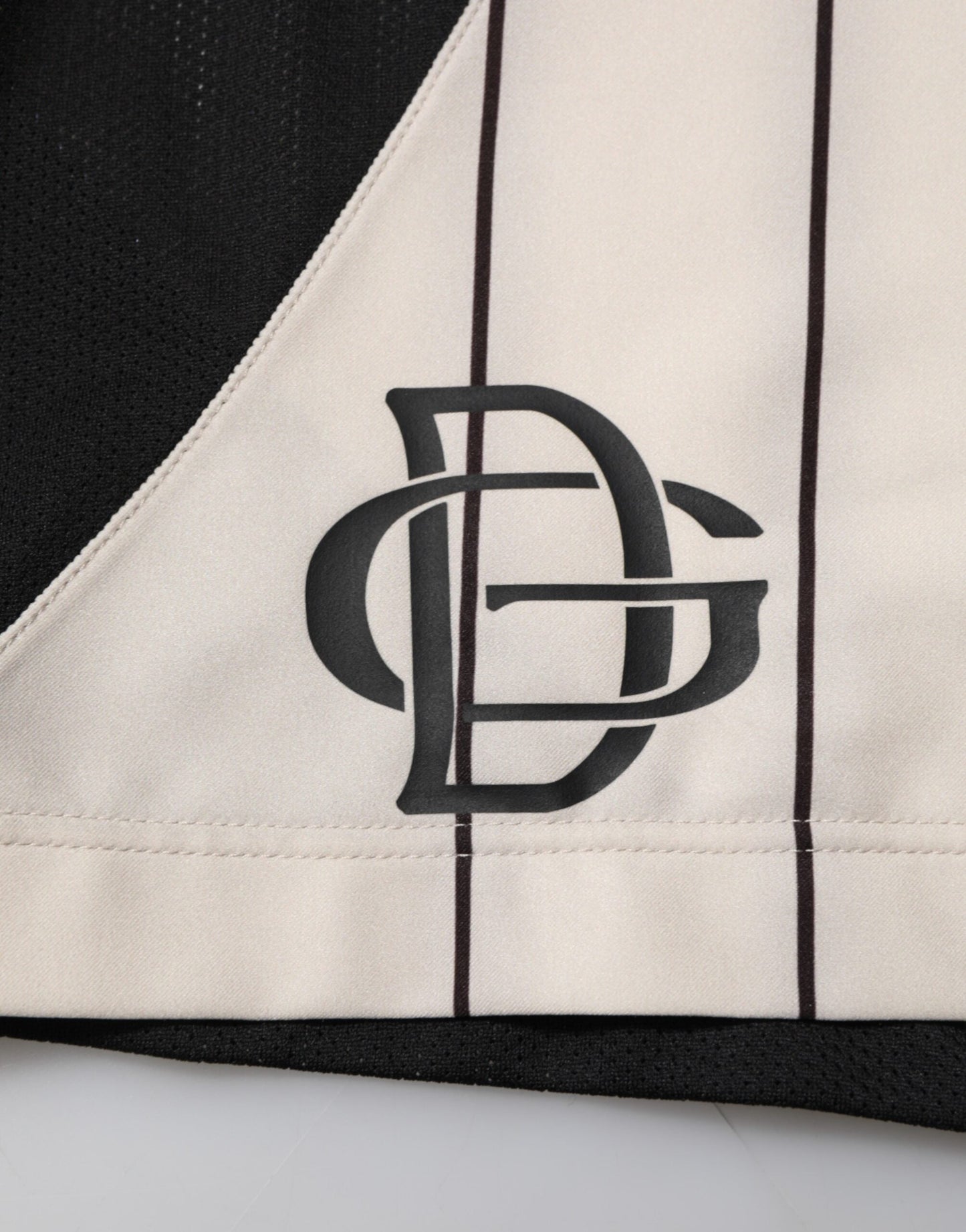 Off White Polyester DG Logo Sweatshorts Shorts