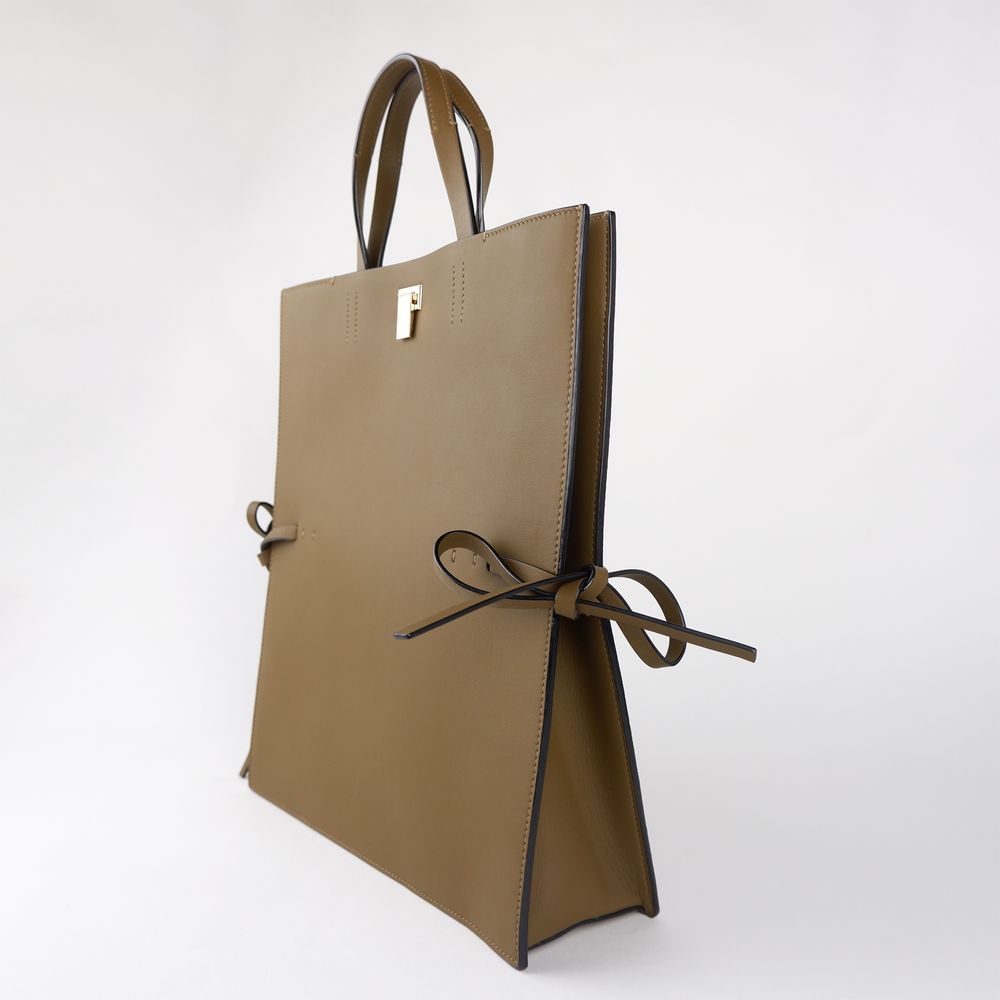 Brown Leather Handbag