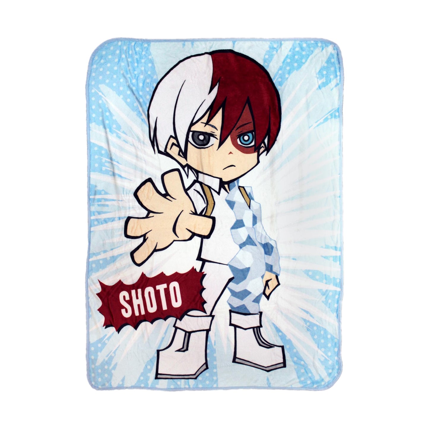 My Hero Academia Shoto Todoroki 45 x 60 Inch Fleece Throw Blanket