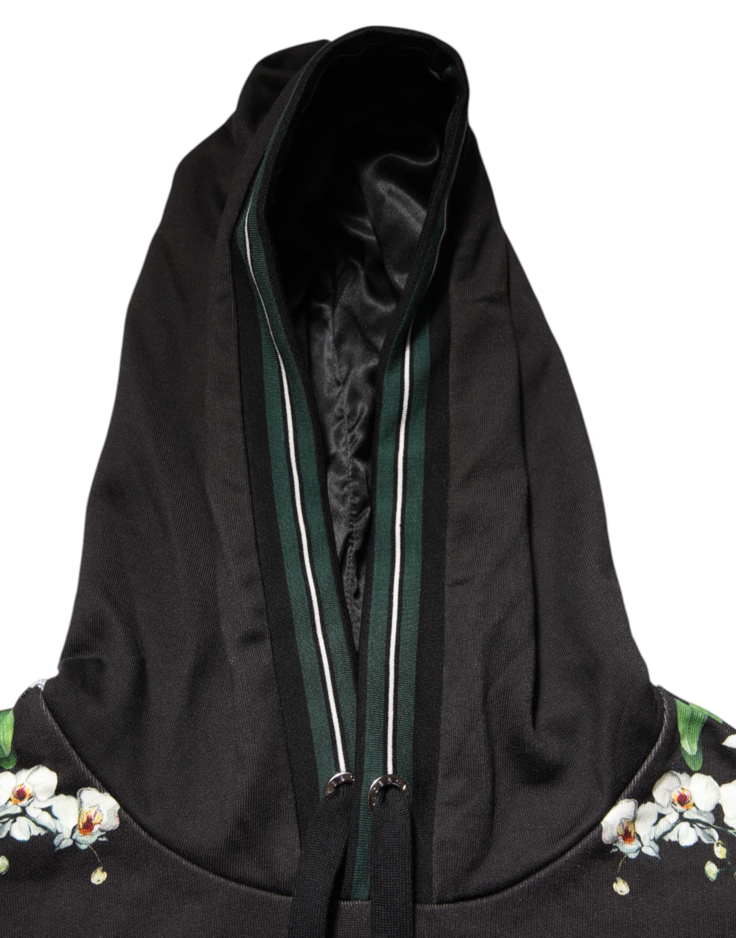 KING Black Orchid Floral Crown Logo Hoodie Sweater